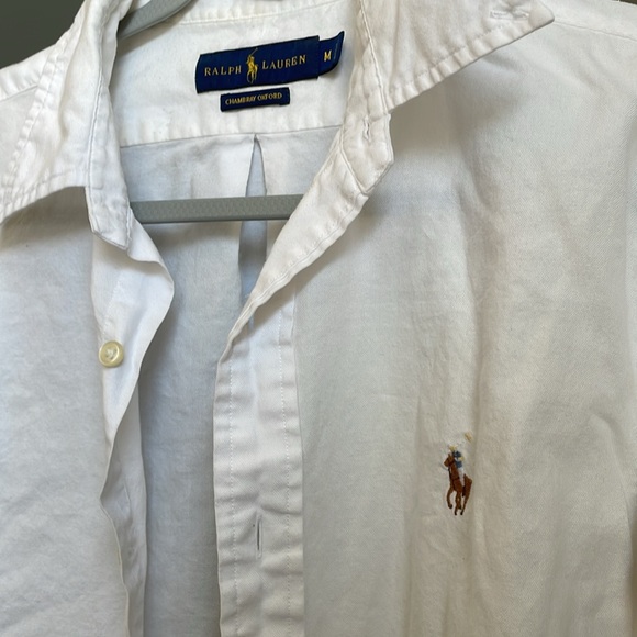 Polo by Ralph Lauren White Men's Shirt - Picture 3 of 6